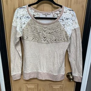 Womens miss me embellished sweater medium